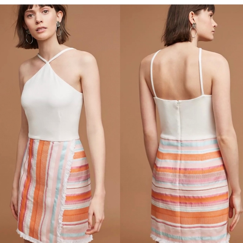 Anthropologie Hutch Kalyn Halter dress 8